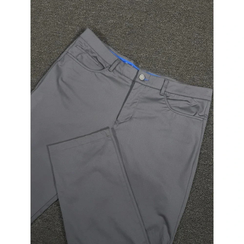 Twillory Performance Pants Mens 36x30 (Fits 37x28) Gray Tailored Fit Technical